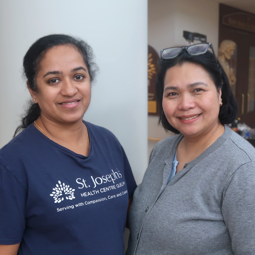 Ancy Xaviar, RN and Charmain Madrigal, RN